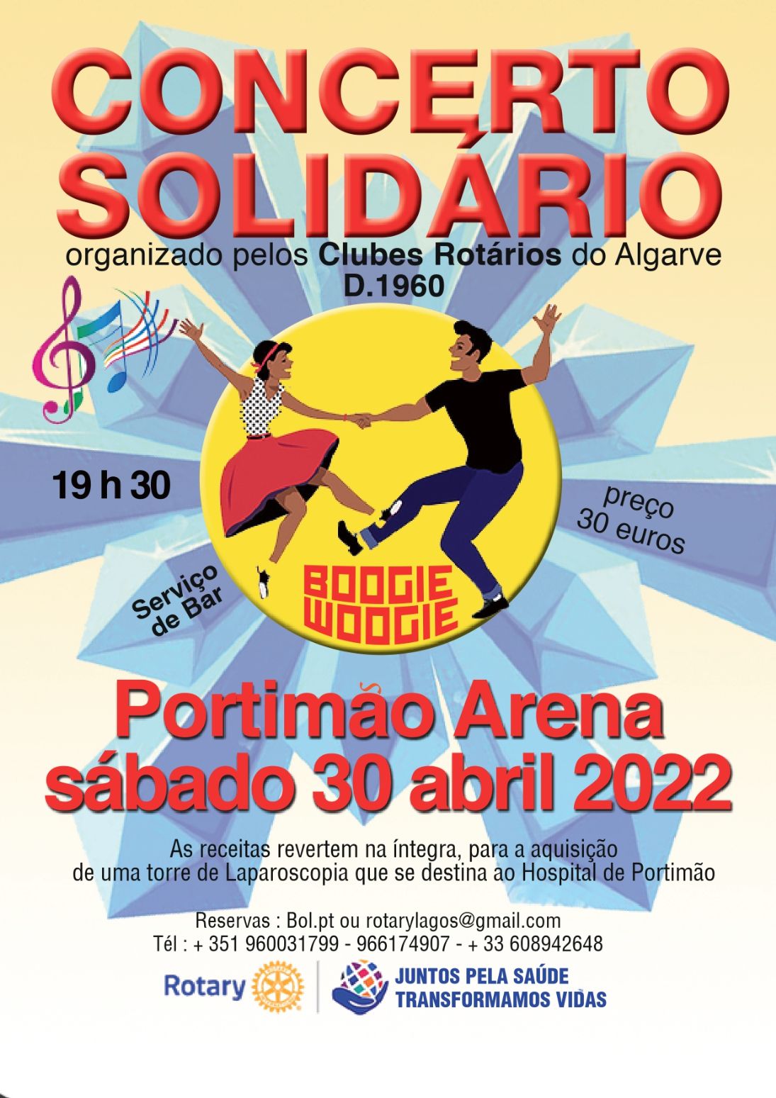 Movimento Rotário do Algarve promove Concerto Solidário para apoiar a aquisição de uma Torre de Laparoscopia para o Hospital de Portimão