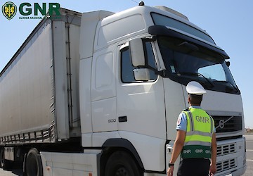 GNR: Operação “ECR Truck & Bus” veículos pesados de mercadorias e de passageiros