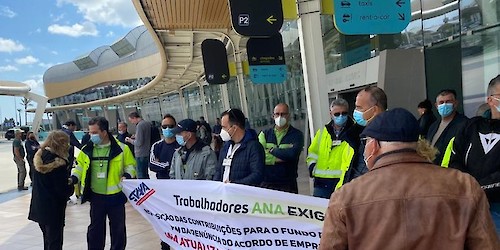 PCP solidário com enfermeiros em Portimão e trabalhadores da ANA no Aeroporto de Faro