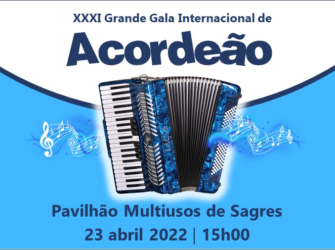 XXXI Grande Gala Internacional de Acordeão no Pavilhão Multiusos de Sagres