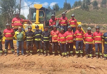 Bombeiros de Vila do Bispo: Acção de Treino Operacional (ATO) 2022 - Utilização de Máquinas de Rasto em Incêndios Florestais