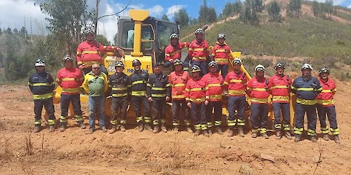 Bombeiros de Vila do Bispo: Acção de Treino Operacional (ATO) 2022 - Utilização de Máquinas de Rasto em Incêndios Florestais