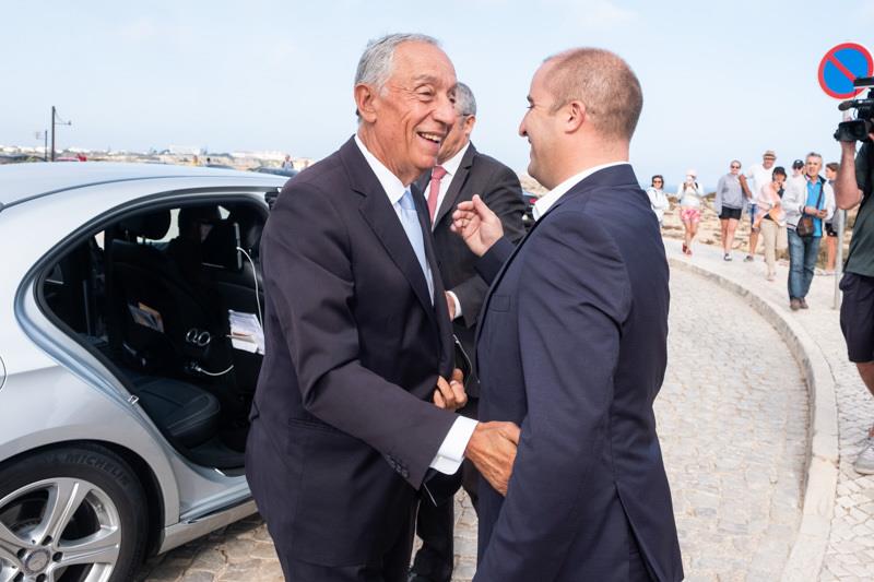 Presidente da República reuniu-se com o Primeiro-ministro em Sagres