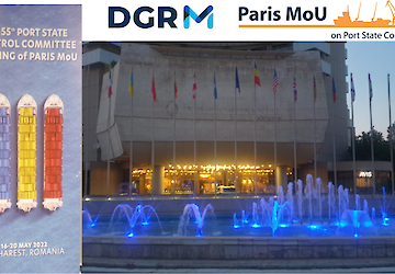 DGRM participa na 55ª reunião, em Bucareste