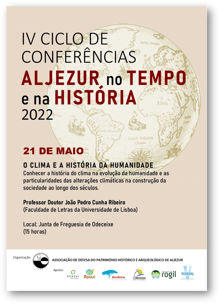 IV Ciclo de Conferências: O Clima e a História da Humanidade