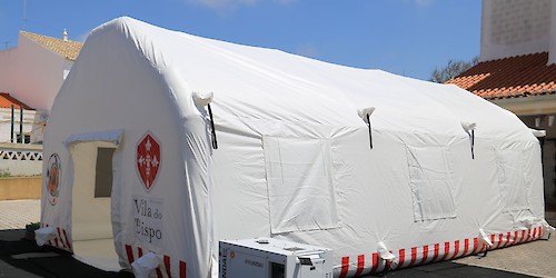 Município de Vila do Bispo adquire tenda insuflável e gerador trifásico para a protecção civil