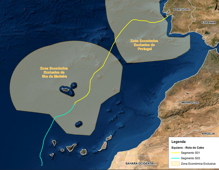 Instalação do novo Cabo Submarino da Google concluída hoje