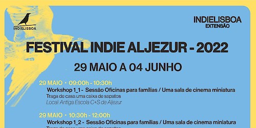 Festival IndieAljezur 2022 durante 7 dias no Espaço +
