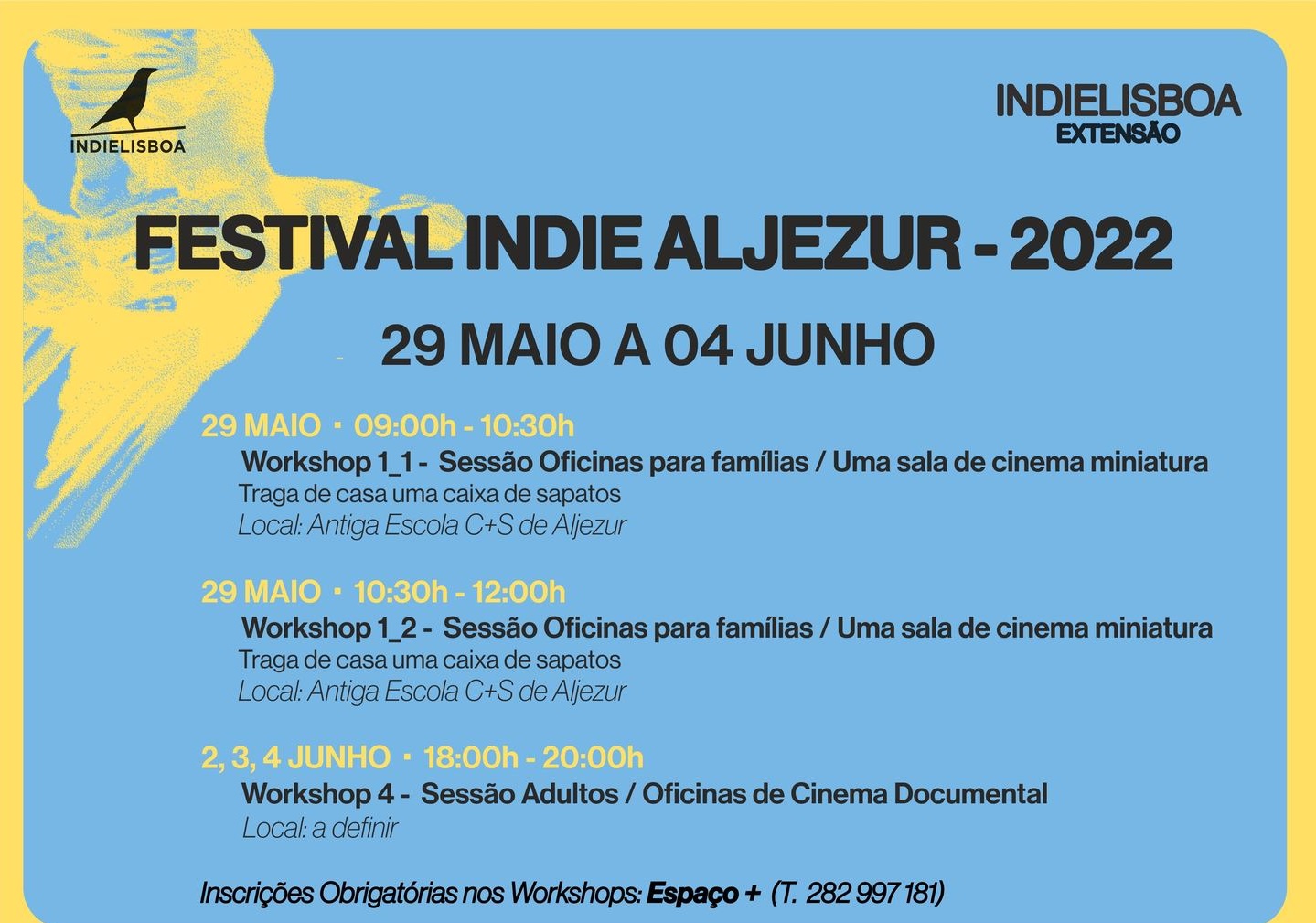 Festival IndieAljezur 2022 durante 7 dias no Espaço +