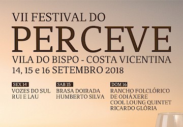 Vila do Bispo acolhe VII Festival do Perceve de 14 a 16 de Setembro
