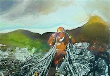 Aljezur: Exposição de pintura "o luar entre nós" - Os incêndios florestais de Portugal no Espaço +