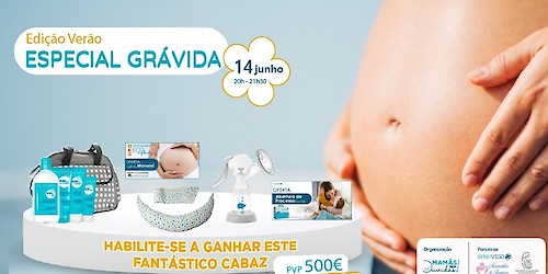 Estar grávida no verão: descubra o que precisa de saber na próxima edição online “Especial Grávida”