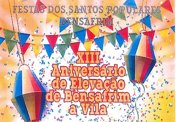 Comemoração do XIII Aniversário de Elevação de Bensafrim a Vila