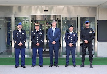 GNR: EULEX Kosovo Medal Parade