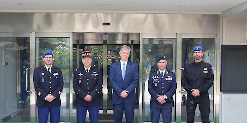 GNR: EULEX Kosovo Medal Parade