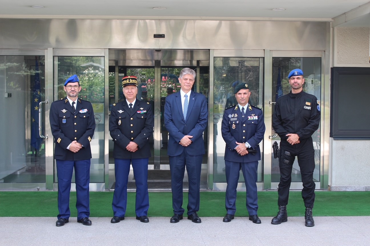 GNR: EULEX Kosovo Medal Parade