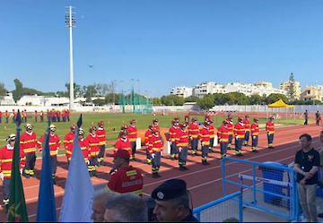 CHEGA marcou presença no regresso dos treinos para os Concursos Nacionais de Manobras, iniciativa promovida pela Liga dos Bombeiros Portugueses (LBP)