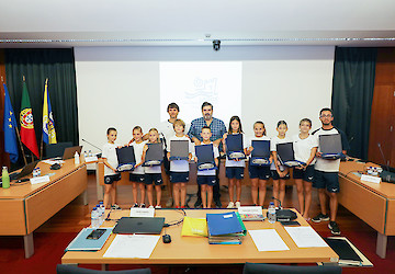 Município dedica voto de louvor aos atletas do Ginástica Clube de Lagos