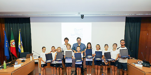 Município dedica voto de louvor aos atletas do Ginástica Clube de Lagos