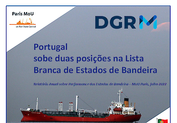 DGRM: Portugal sobe duas posições na Lista Branca de Estados de Bandeira