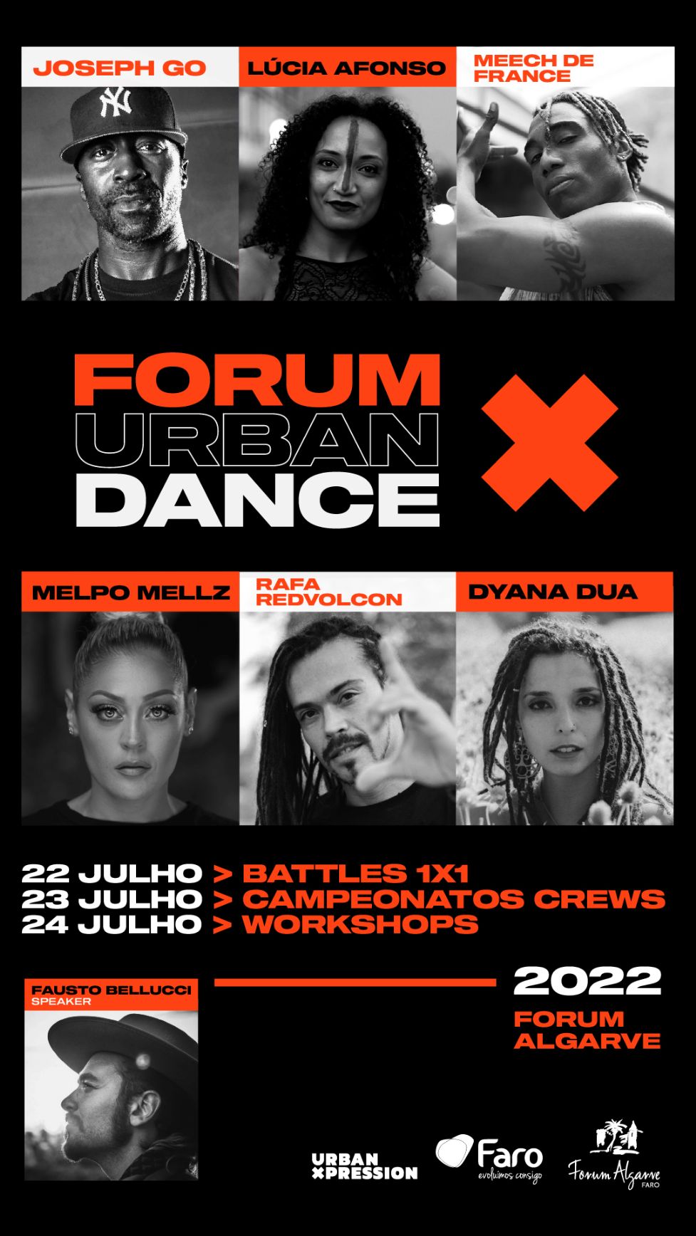 Competição Forum Urban Dance põe o Forum Algarve a mexer de 22 a 24 de Julho