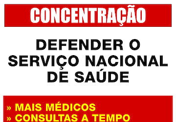 Movimento de Utentes dos Serviços Públicos Algarve e Utentes do SNS de Messines convocam nova concentração em defesa do Serviço Nacional de Saúde em Messines