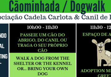 Cãominhada/Dogwalk da Cadela Carlota celebra o Dia do Animal