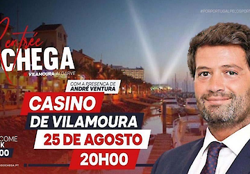 O CHEGA vai assinalar o seu regresso à actividade política com a nova Rentrée no Algarve