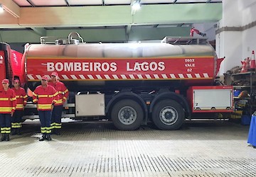 Lagos: Promoção de 4 elementos a Bombeiros de 3ª