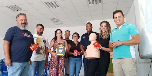 Vila do Bispo continua a formar pessoas em suporte Básico de Vida com desfibrilhador automático externo de vida (SBV-DAE)