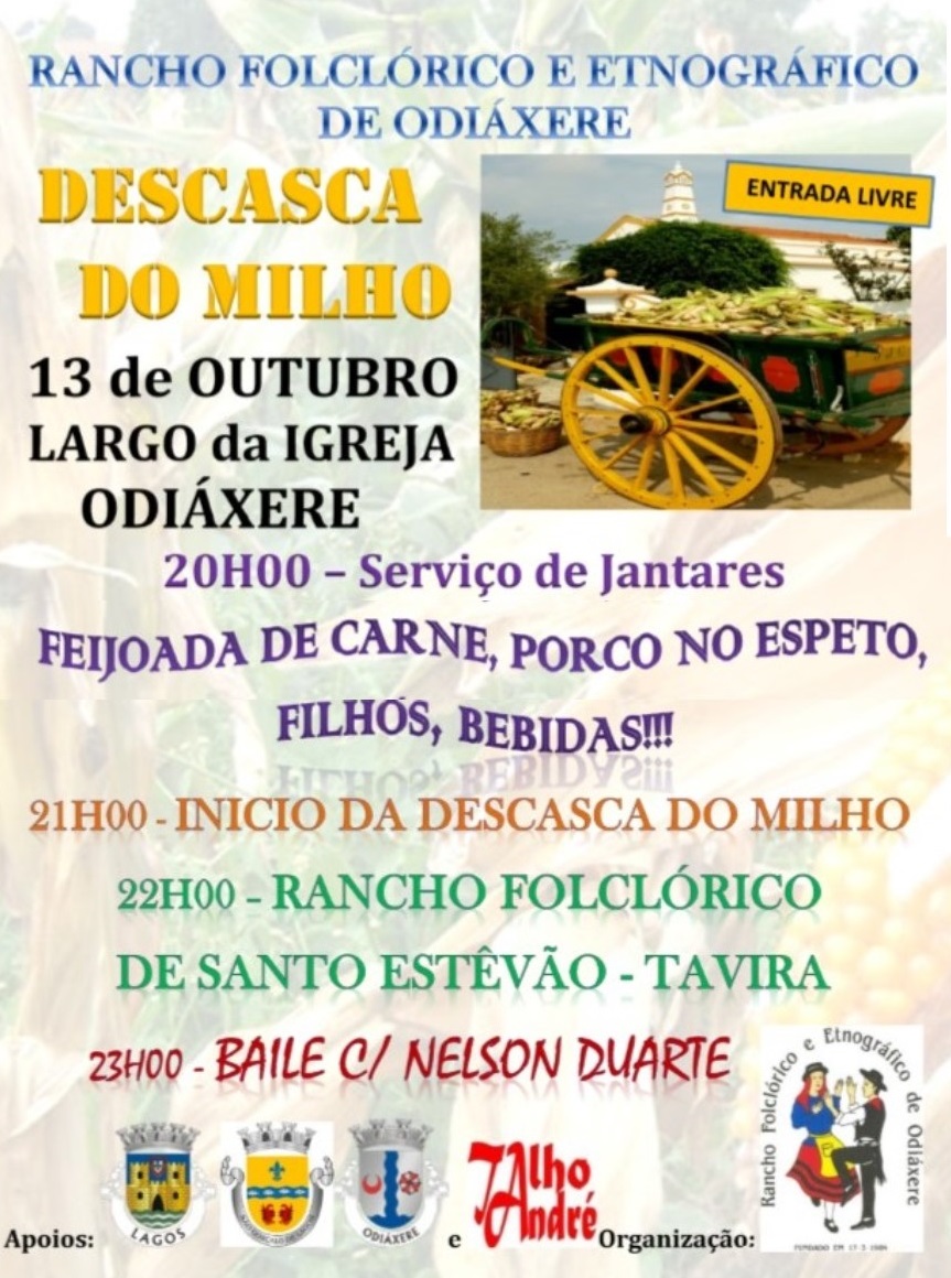 Rancho Folclórico de Odiáxere promove "Descasca do Milho"