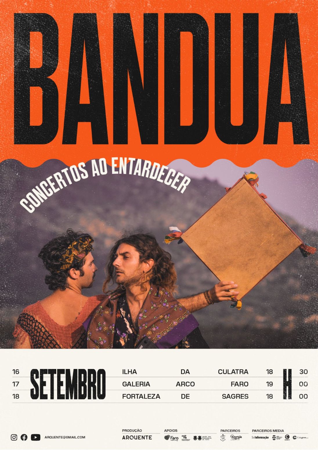 “Baile da Rosa” e “Concertos ao Entardecer: Bandua” na Fortaleza de Sagres