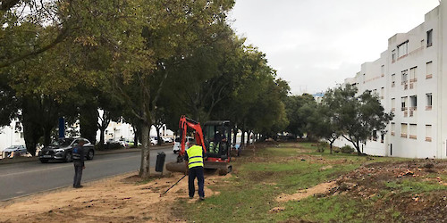 Remodelação de espaços verdes ao serviço de poupança de água