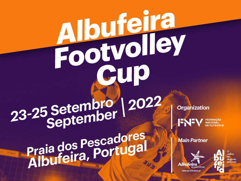 "Albufeira Footvolley Cup 2022" recebe os melhores atletas europeus na praia dos pescadores