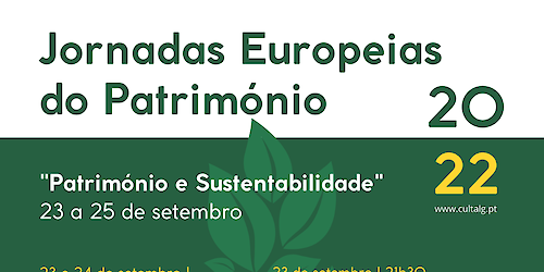 Jornadas Europeias do Património 2022 nos Monumentos do Algarve