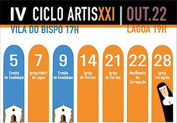 IV Ciclo de concertos Artis XXI a partir do dia 5 de Outubro
