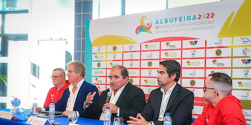 Albufeira acolhe cerca de 20 atletas de 23 países no 10.º campeonato do mundo de natação adaptada