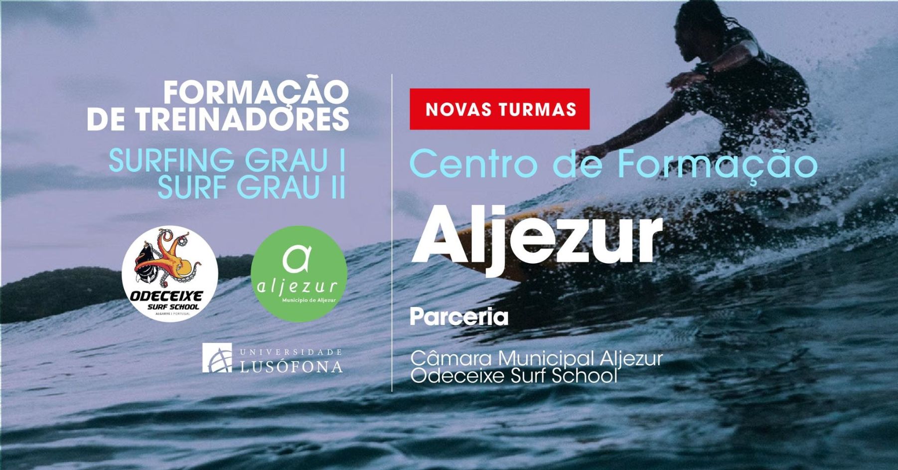 Aljezur recebe novamente o Curso de Treinadores de Surf Grau 1 e 2