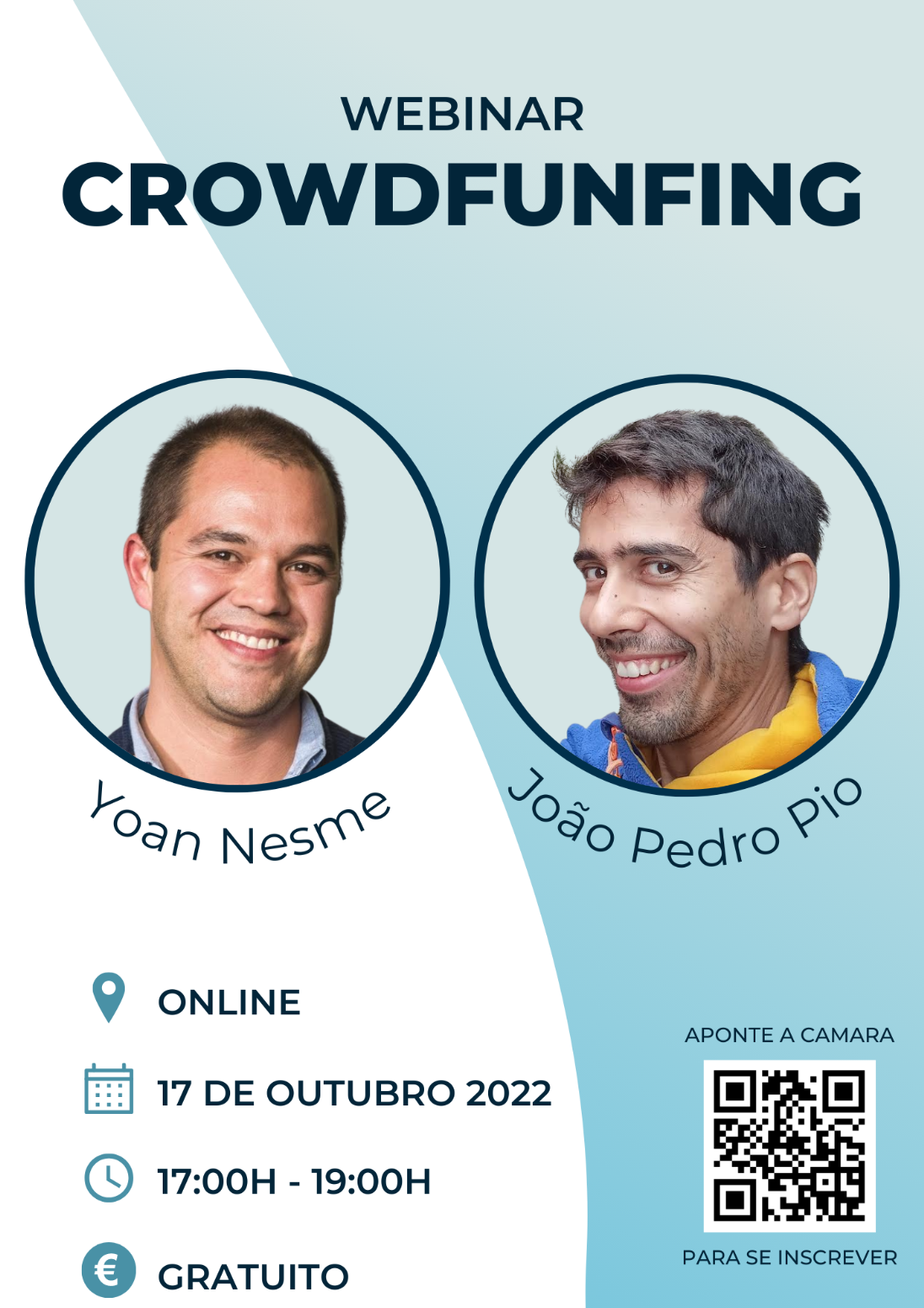 Webinar Crowdfunding por Colagos no próximo dia 17 de Outubro