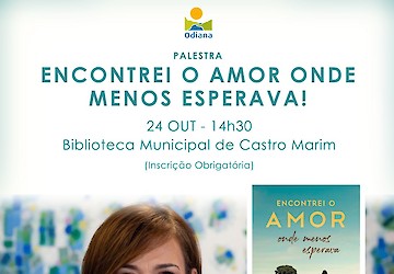 Fátima Lopes vem a Castro Marim apresentar livro "Encontrei o Amor onde menos esperava"