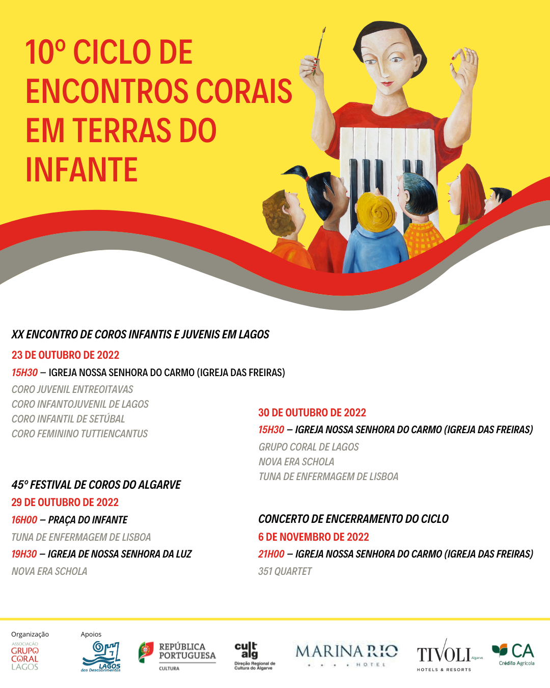 10ª Edição do Ciclo de Encontros Corais em Terras do Infante