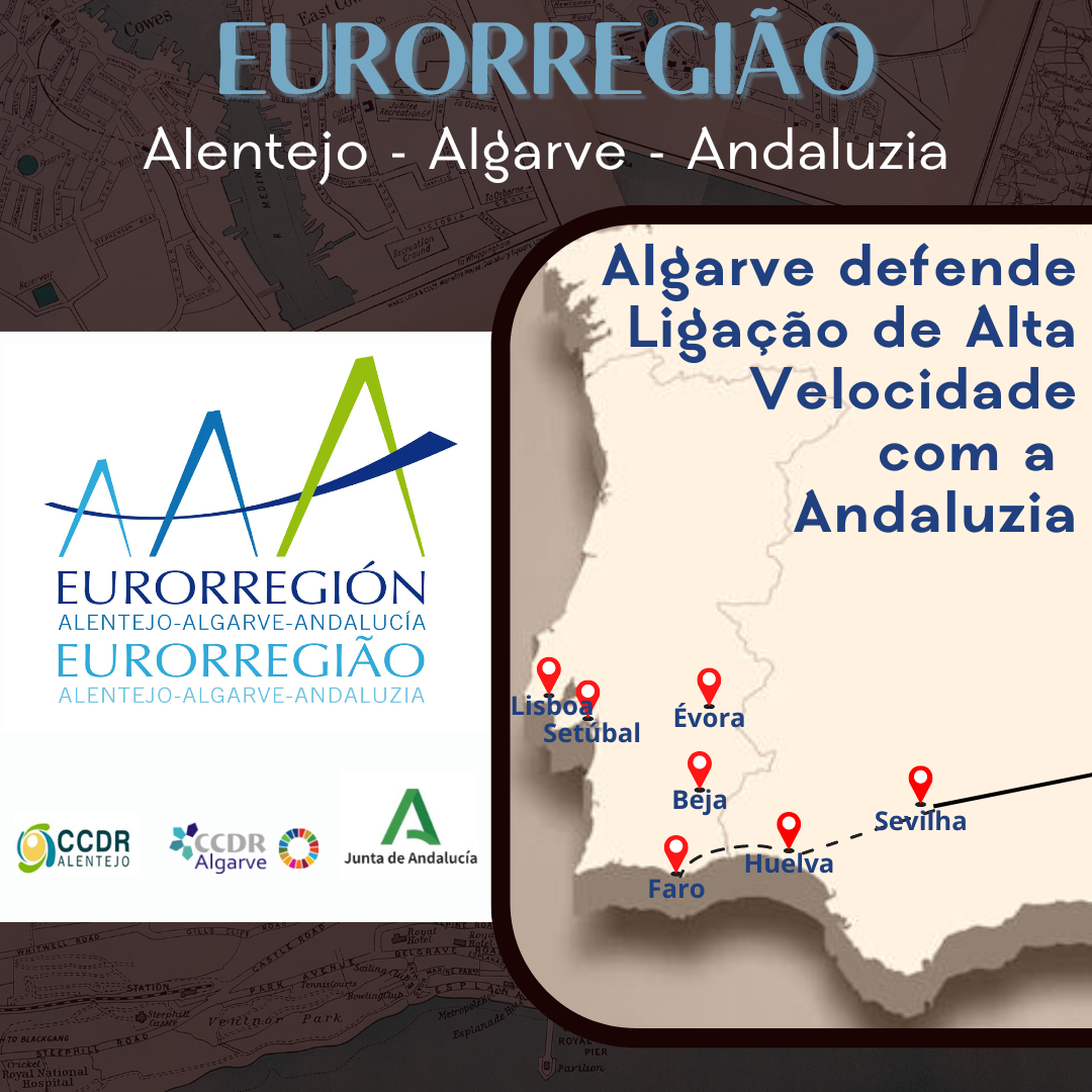 Cimeira Ibérica: CCDR do Algarve defende continuação da alta velocidade espanhola até Faro