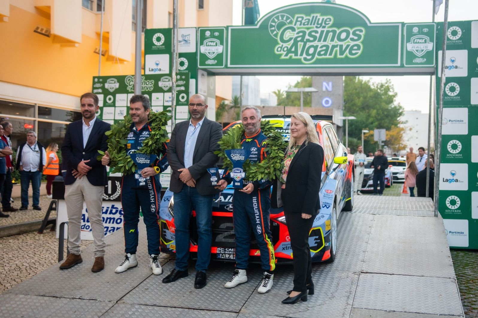 Ricardo Teodósio e José Teixeira vencem a taça de Portugal de ralis no Rallye Casinos do Algarve