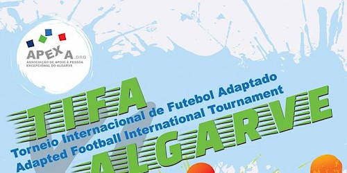 A 11ª Edição do Torneio Internacional de Futebol Adaptado do Algarve (TIFAA) realiza-se dia 3 de Novembro