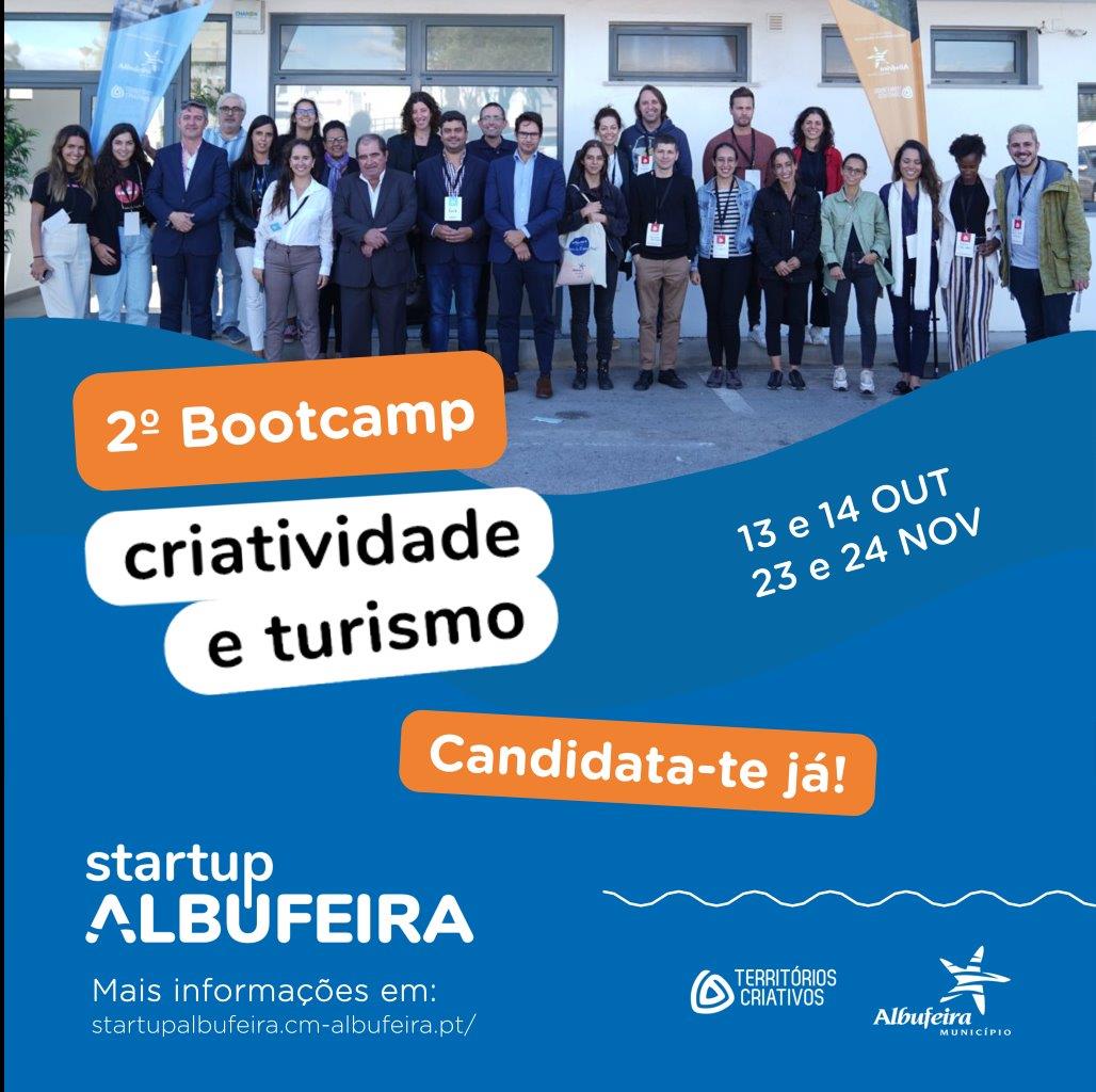 2º Bootcamp de Albufeira culmina com a apresentação de projectos inovadores e a conferência "O papel da cultura no turismo"