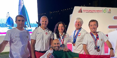 Equipa portuguesa de vela adaptada conquista bronze no Campeonato do Mundo de RS Venture Connect