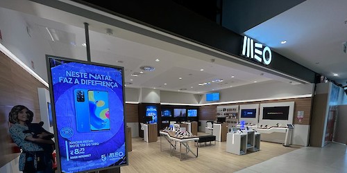 Conceito de Loja de Proximidade da Altice Portugal na nova Loja MEO Albufeira Shopping