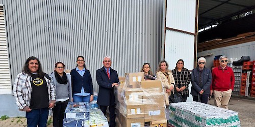 Autarquia de VRSA entrega 20 mil euros em bens alimentares a IPSS do concelho