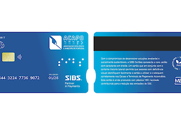 SIBS lança o primeiro cartão inclusivo certificado pela ACAPO