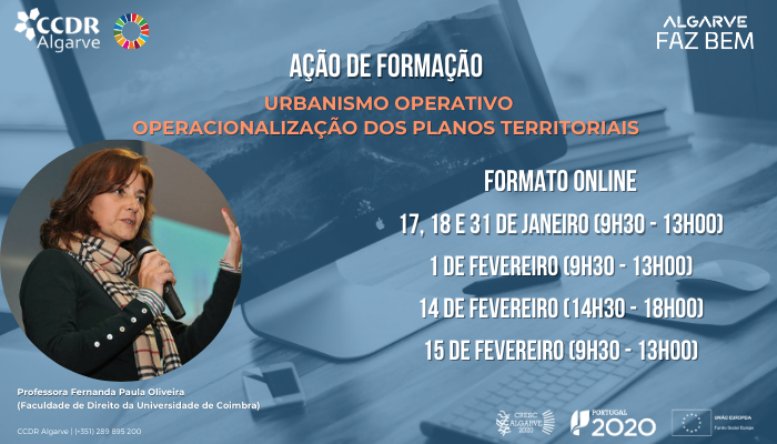 Acção de formação sobre urbanismo operativo na CCDR Algarve
